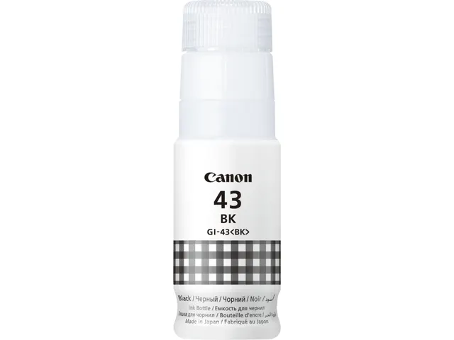 Canon GI-43BK, Origineel, Grijs, Canon, PIXMA G640 PIXMA G540, 60 ml,
