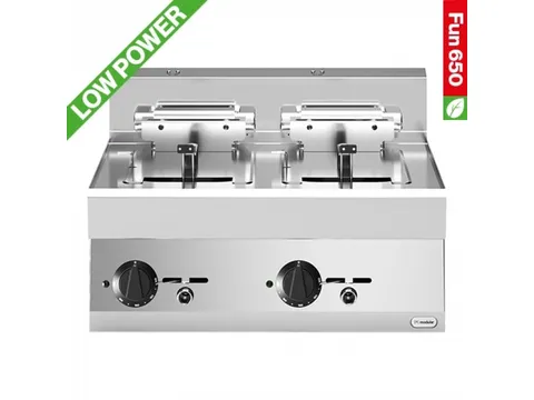 EMGA Modular friteuse RVS 2 x 10 liter ECO