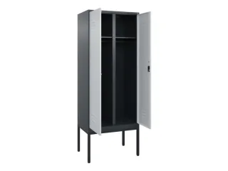 locker voor scheiding van kleding,HxBxD 2120x800x500mm,2vak - 2