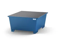 opvangbak,v. 1xIBC,opvangvol. 1000l,HxBxD 710x1350x1650mm,m. rooster