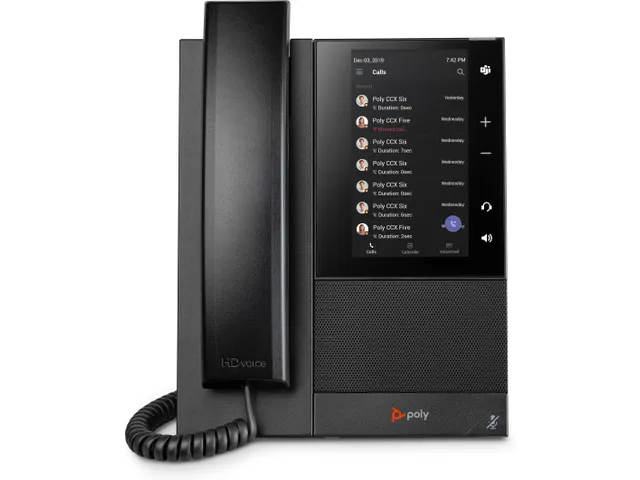 Téléphone multimédia professionnel Poly CCX 500 Microsoft Team