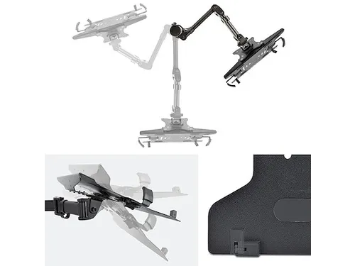 Monitorarm voor Laptop of Monitor Zwart