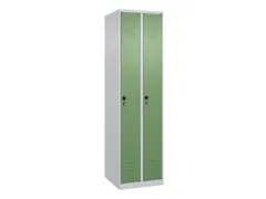 locker,HxBxD 1850x500x500mm,2vak,vak B 250mm,draaigrendel