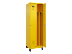 locker voor scheiding van kleding,HxBxD 1950x600x500mm,2vak