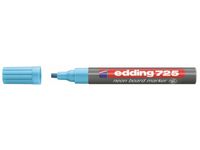 Edding e-725 neon board marker neonblauw 2-5mm beitel