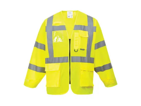 Portwest S475 fluohesje, fluo geel, maat M, per stuk