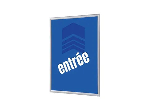 Kliklijst A1 complete set met print "ENTRÉE" Blauw