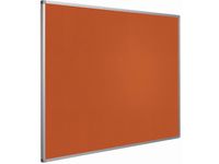 Prikbord Bulletin Oranje 45x60cm Softline Profiel 16mm