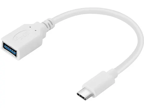 USB-C naar USB 3.0 Converter 10cm 136-05 wit