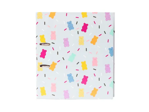 Ordner B'LOG SWEET CANDY A4 2r 8cm krimp a 2st 2 motieven