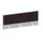 baliepaneel bureau aanbouw achter MP-lichtgrijs BN2036-bruin 1200mm