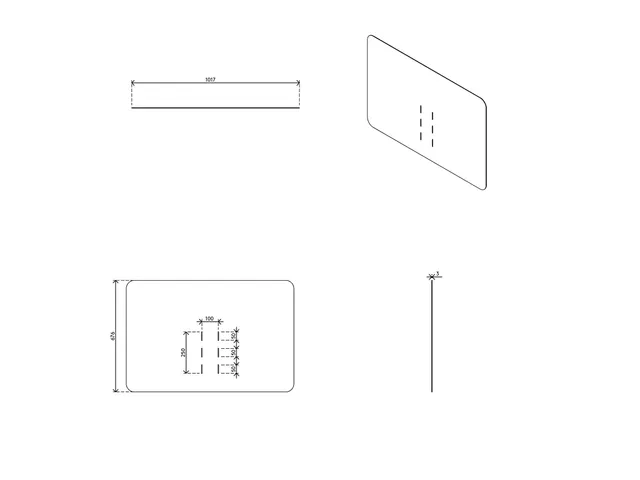 Ecran de protection Hygiéne Addit p/écran ordinateur 310 Acrylique