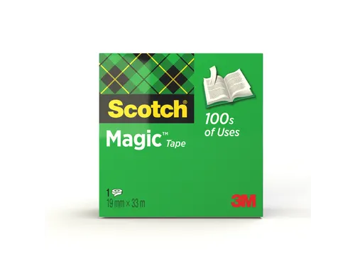 Plakband Scotch Magic 810 19mmx33m onzichtbaar mat