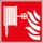Brandbeveiligingsbord,Brandslang,Wandbord,Aluminium,Lang Nalichtend