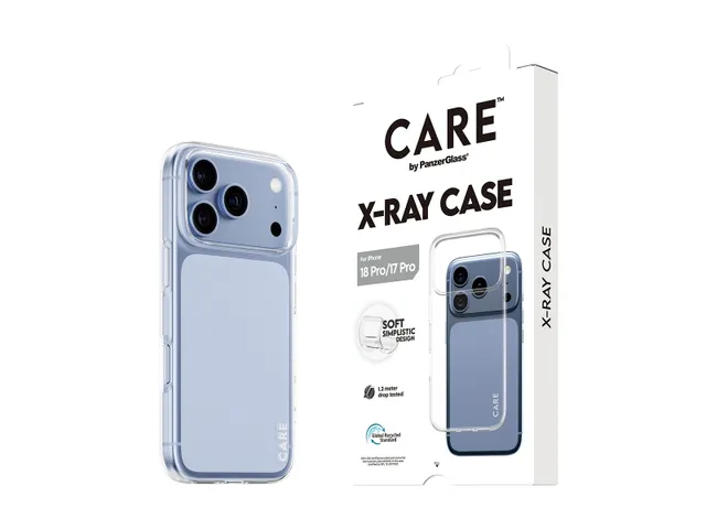 PanzerGlass CARE by X-Ray Case iPhone 18 Pro | 17 Pro, Hoes, App