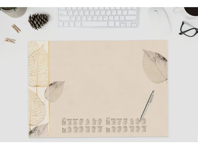 Designonderlegger Sigel Natural Leaves 27/28 59,5x41cm 30 vel 80 grams