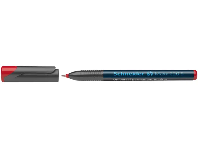 Universele marker Schneider Maxx 220 S permanent rood