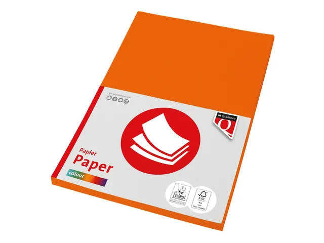 Kopieerpapier Fastprint A4 120 Gram Oranje 100vel