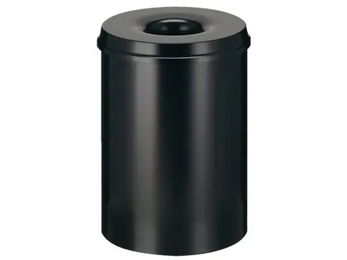 Vlamdovende papierbak 15 liter Zwart