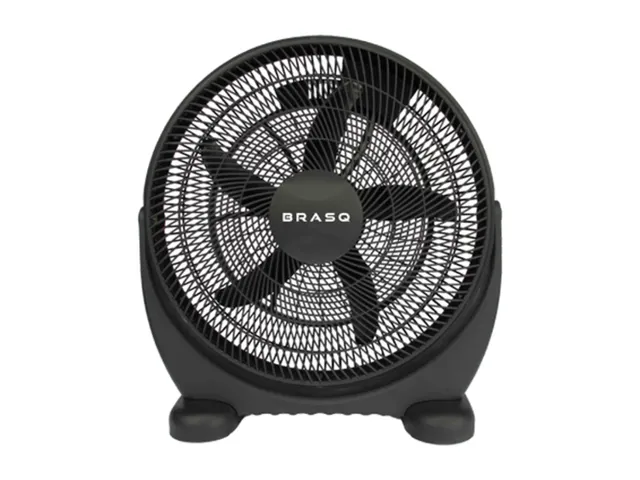 Vloerventilator BRASQ Ø 50cm zwart