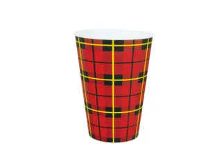 Beker IEZZY 180ml herbruikbaar Scotty 20 stuks rood - 1