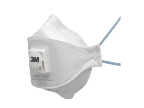 3M Aura stofmasker 9322+, FFP2, met uitademventiel, per 10 maskers