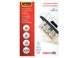 Lamineerhoes Fellowes A4 125 micron glanzend