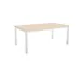 In hoogte verstelbaar bureau,HxBxD 720-840x1800x1000mm,NE-esdoorn