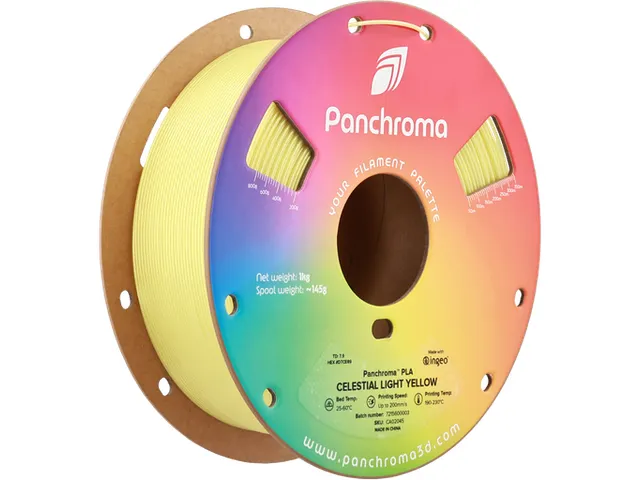 PLA Filament 1,75mm Celestial lichtgeel 1kg Panchroma