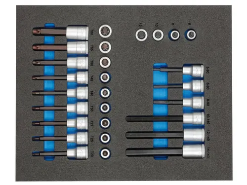 TS CT2-ITX19 Set schroevendraaierbits 1/2 inch in 2/4-controlemodule