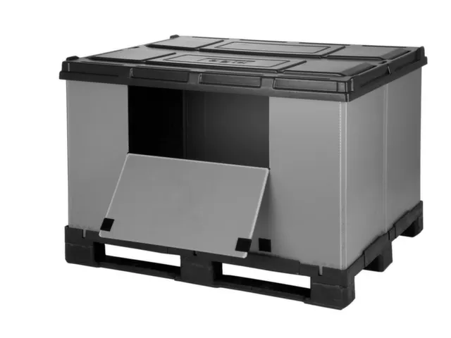 Vouwkrat voor pallets,HxLxB 1110x1000x1200mm,belasting 1000kg