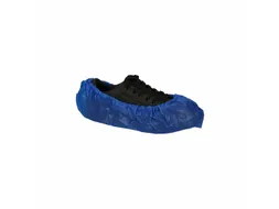 CPE schoenovertrek blauw 41x15cm 130mu 500 Stuks