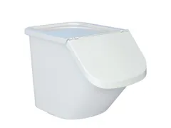 ingrediëntendispenser,HxBxD 450x430x610mm,40l,PP,bak/deksel wit/wit