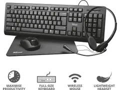 Trust Primo 4-in-1 Home Office Set