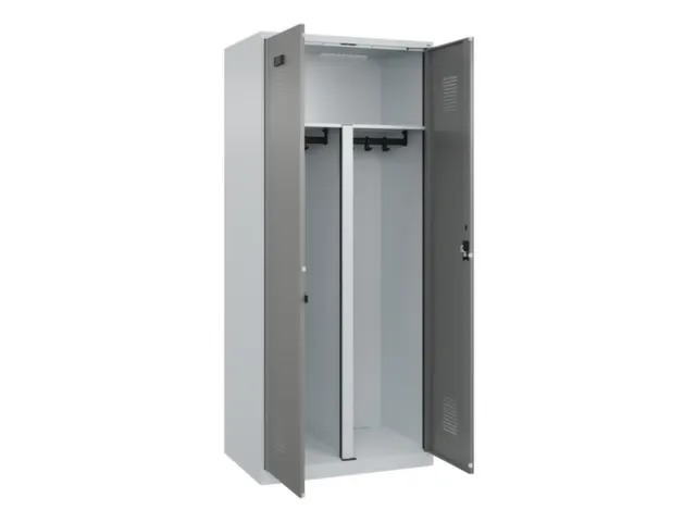 PBM-locker,HxBxD 1850x800x500mm,2vak,vak B 400mm,cil.-slot