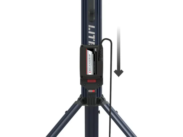 floodlight-straler,120 LED,5000lumen,statief,straalhoek 110 °