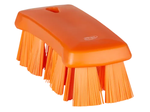 Vikan 3891-7 UST Kleine Werkborstel Harde vezel 176mm Oranje
