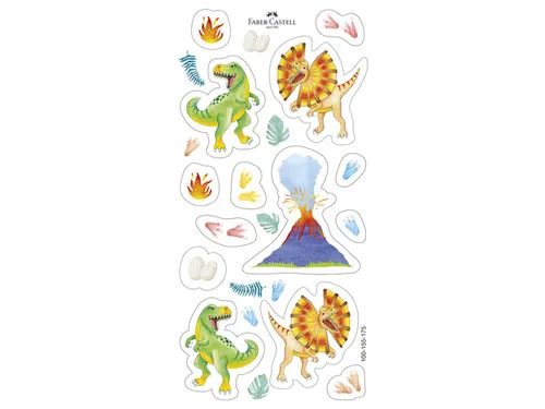 Kleurpotlood Faber-Castell Grip Dino 10 colour grip + 3 metallic grip