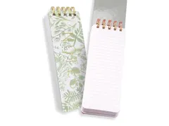 Notitieblok Èccolo spiraal Botanical lijn ca.8x23cm 100gr 150pag.