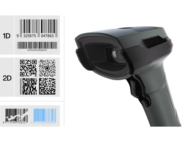 Safescan 330-W Barcodescanner met standaard 1D en 2D barcodes USB-A