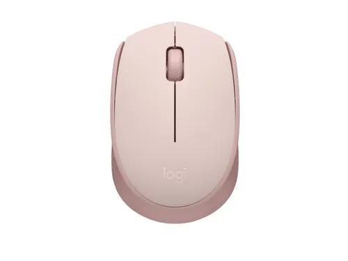 Logitech M171, Ambidextrous, Optisch, RF Draadloos, Roze