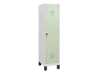 schoollocker,HxBxD 1630x400x500mm,1vak,vak B 400mm,draaigrendel,voeten - 2