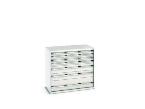 ladekast 1200x1300x750mm 7laden zware lasten RAL7035 front RAL7035