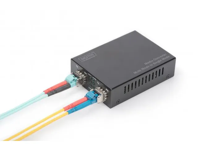 Gigabit Multimode/Singlemode mediaconverter SFP