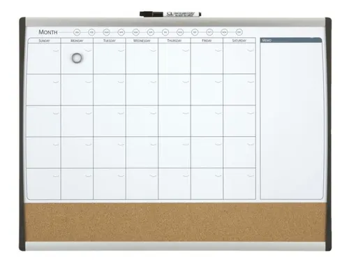 Nobo magnetisch combibord met maandplanner 58.5x43cm