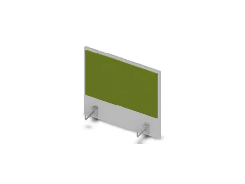 opzetpaneel bureau aanbouw zijkant MP-lichtgrijs BN7048-groen 600mm