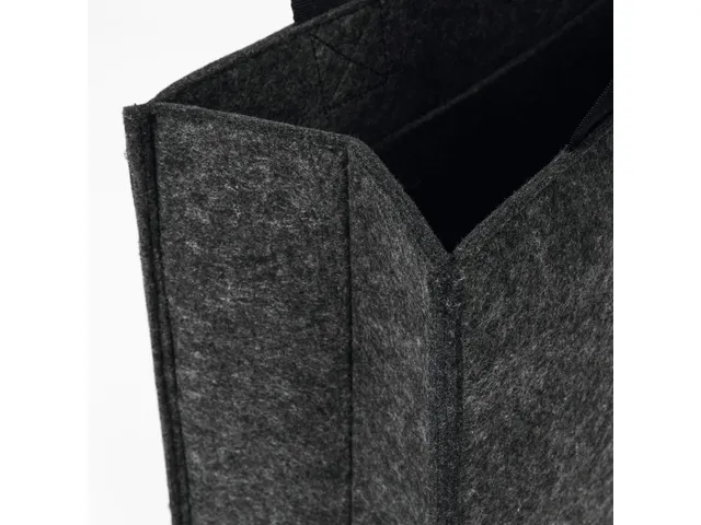 Bureau Tas Hybride werken Basic M donkergrijs 360x280x150mm