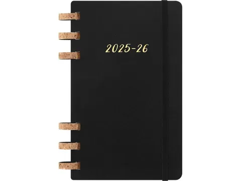 Agenda 2025/2026 Moleskine Student Planner Spiraal 7dag/1pagina Zwart