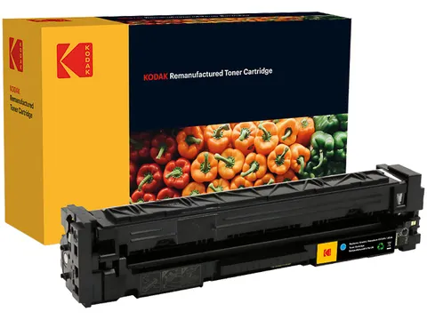 185H153102 KODAK HP CF531A CLJ PRO toner cyaan rebuilt 900pagina's