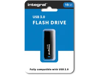 Black Usb 3.0 Flash Drive 16Gb zwart - 3